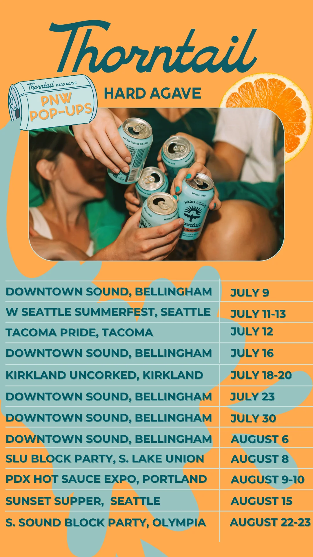 Summer events Instagram Post